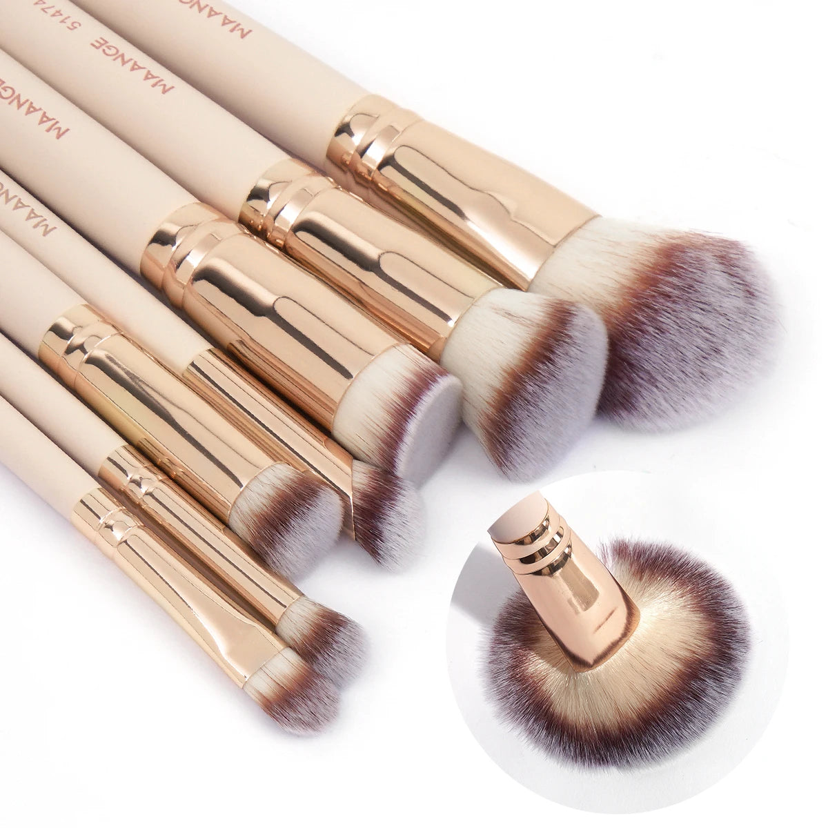 Lot de 7 pinceaux de maquillage