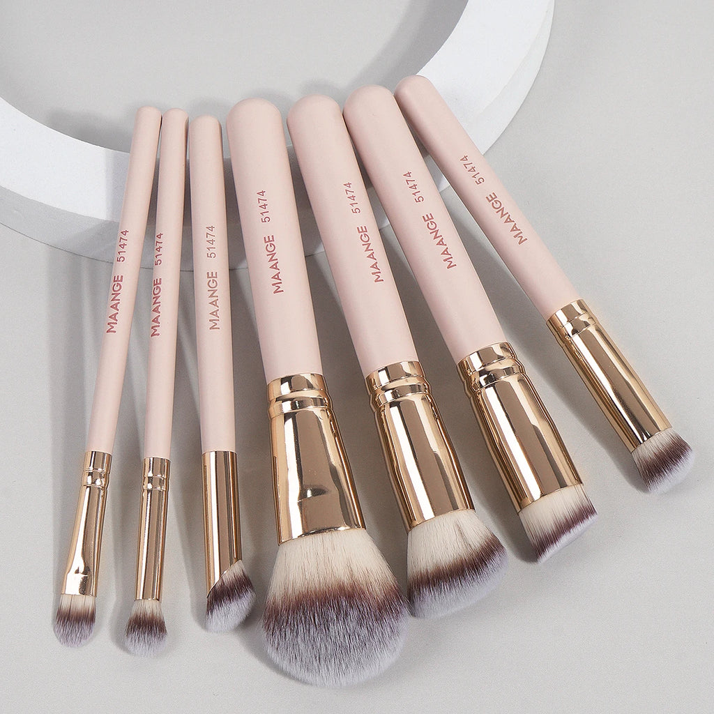 Lot de 7 pinceaux de maquillage